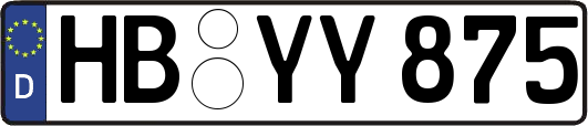 HB-YY875