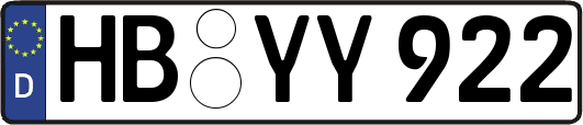 HB-YY922