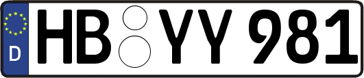 HB-YY981