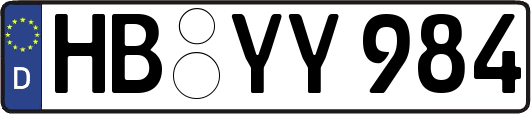 HB-YY984