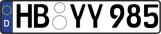 HB-YY985