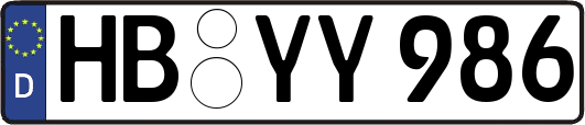 HB-YY986