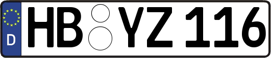 HB-YZ116