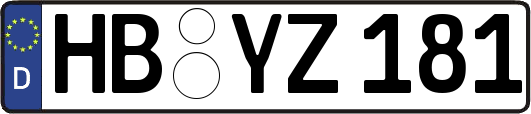 HB-YZ181