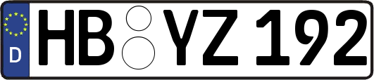 HB-YZ192