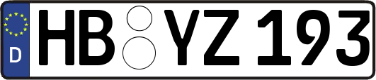 HB-YZ193