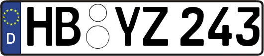 HB-YZ243
