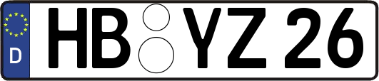 HB-YZ26