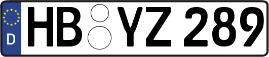 HB-YZ289