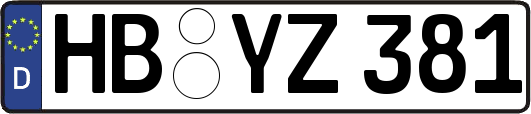HB-YZ381