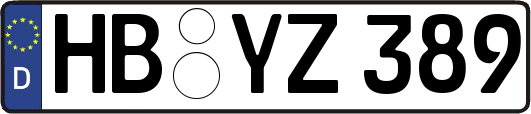 HB-YZ389