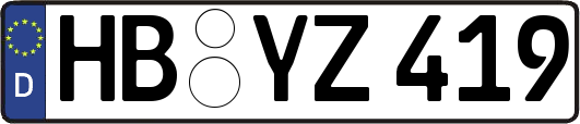 HB-YZ419