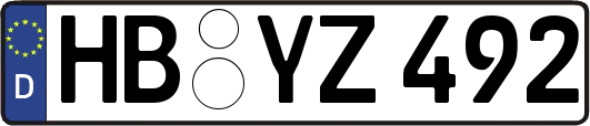 HB-YZ492