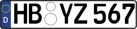 HB-YZ567