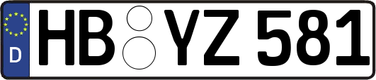 HB-YZ581