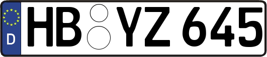 HB-YZ645