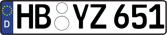 HB-YZ651