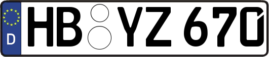 HB-YZ670