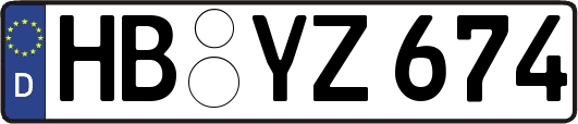 HB-YZ674