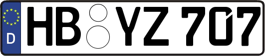 HB-YZ707