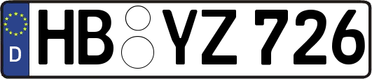 HB-YZ726