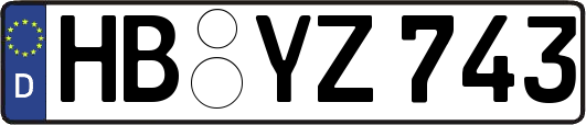 HB-YZ743