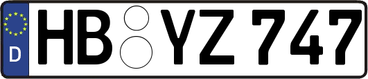 HB-YZ747