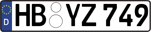 HB-YZ749