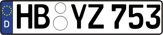 HB-YZ753
