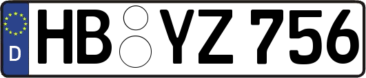 HB-YZ756