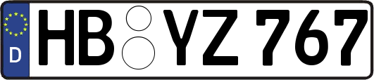 HB-YZ767