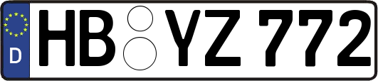 HB-YZ772