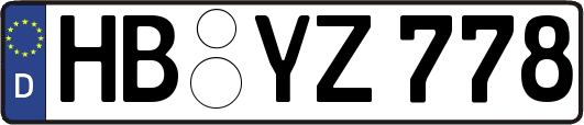 HB-YZ778