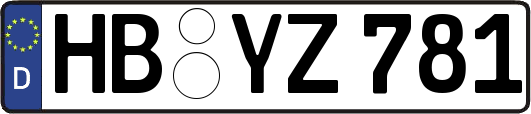 HB-YZ781