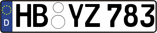 HB-YZ783
