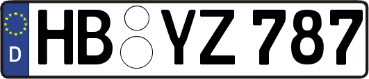 HB-YZ787
