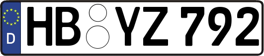 HB-YZ792