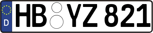 HB-YZ821