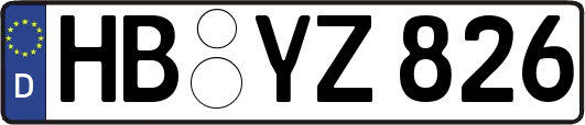 HB-YZ826