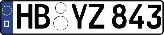 HB-YZ843