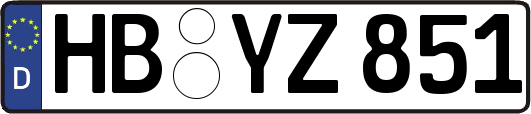 HB-YZ851