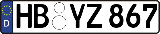 HB-YZ867