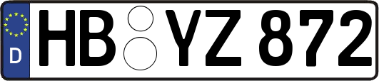 HB-YZ872