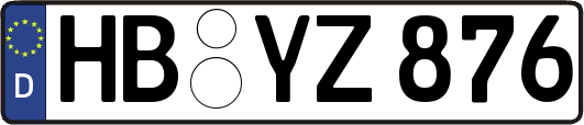 HB-YZ876