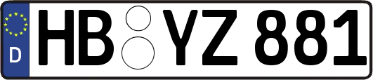 HB-YZ881
