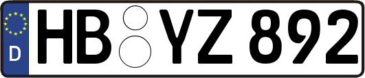 HB-YZ892