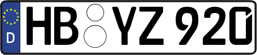 HB-YZ920