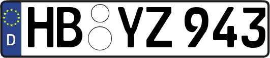 HB-YZ943