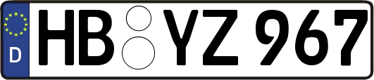 HB-YZ967