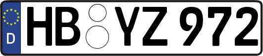 HB-YZ972